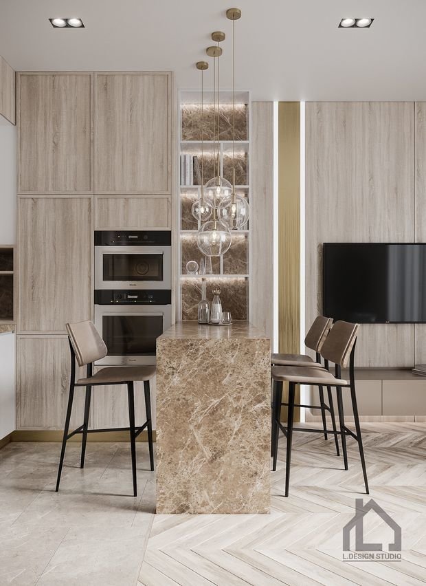Фото из портфолио ЖК VAVILOVE – фотографии дизайна интерьеров на INMYROOM