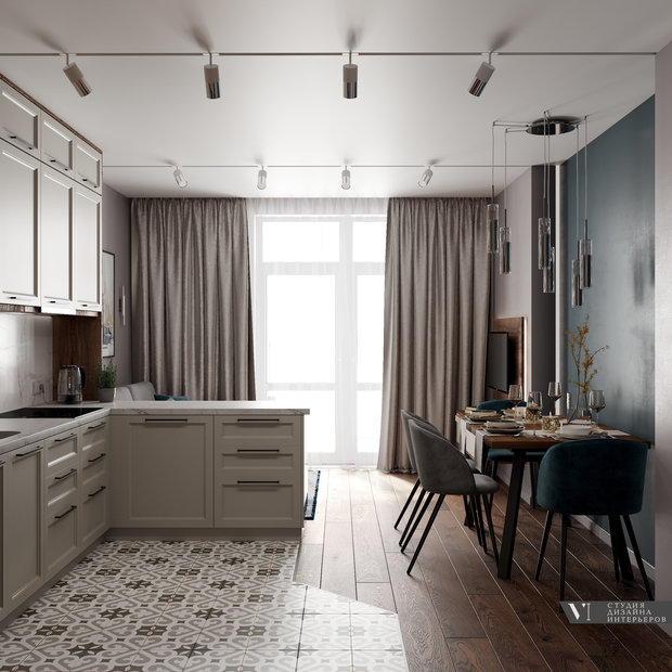Фото из портфолио Жк "Ленинград" – фотографии дизайна интерьеров на INMYROOM