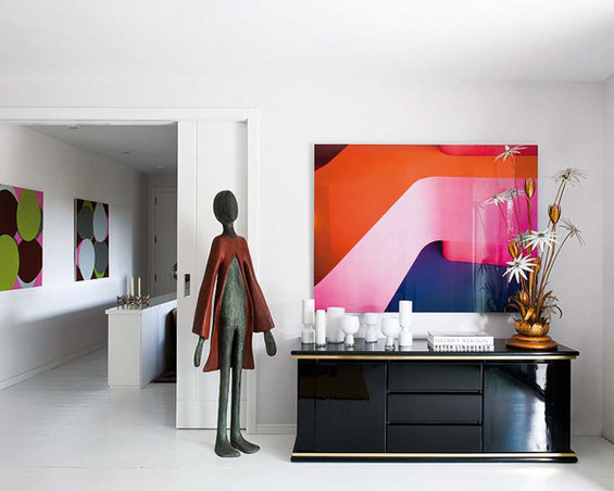 Фотография: Декор в стиле Современный, Эклектика, Квартира, Цвет в интерьере, Дома и квартиры, Желтый, Бирюзовый – фото на INMYROOM