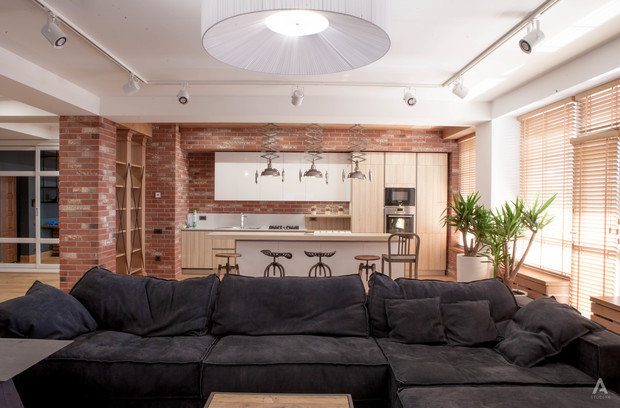 Фото из портфолио Квартира в стиле LOFT в Молдавии – фотографии дизайна интерьеров на INMYROOM