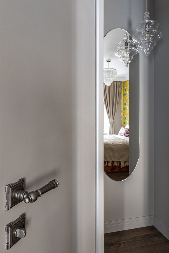 Фотография: Спальня в стиле Классический, Современный, Эклектика, Малогабаритная квартира, Квартира, Проект недели, Санкт-Петербург, Кирпичный дом, 2 комнаты, 40-60 метров, Дарья Ртищева – фото на INMYROOM Фотография: Спальня в стиле Классический, Современный, Эклектика, Малогабаритная квартира, Квартира, Проект недели, Санкт-Петербург, Кирпичный дом, 2 комнаты, 40-60 метров, Дарья Ртищева – фото на INMYROOM