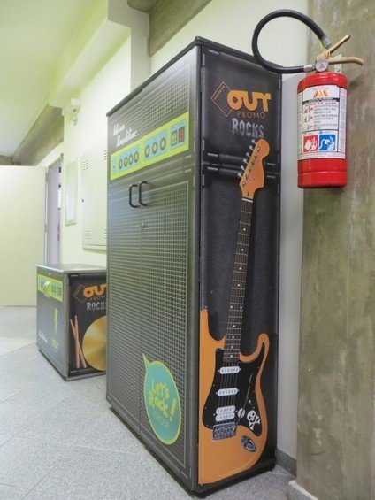 Фотография: Прочее в стиле Лофт, Офисное пространство, Офис, Дома и квартиры, Сад, Сан-Паулу, Графика, Граффити – фото на INMYROOM