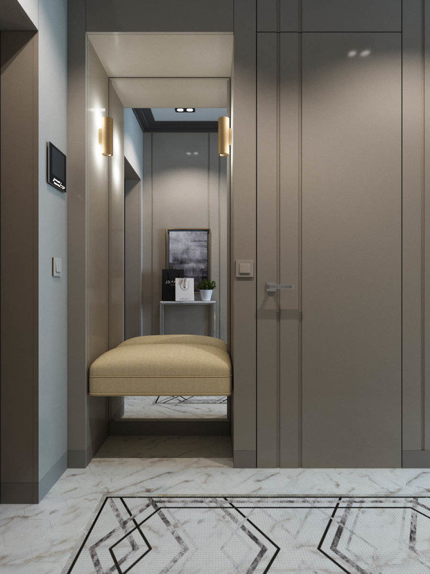 Фото из портфолио Апартаменты в ЖК Авиапарк – фотографии дизайна интерьеров на INMYROOM