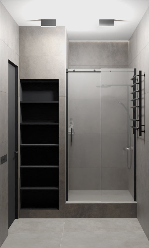 Фото из портфолио Дизайн-проект квартиры в ЖК Октябрьское поле 36 м2 – фотографии дизайна интерьеров на INMYROOM