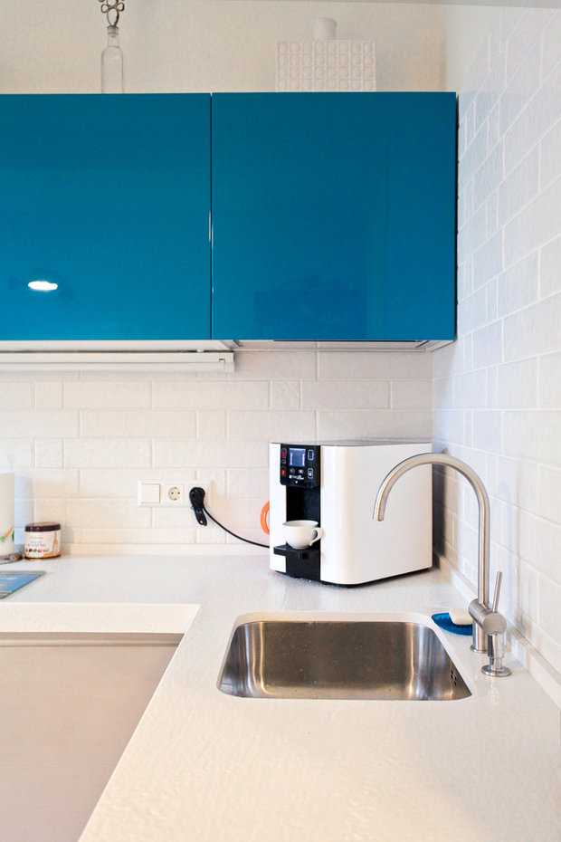 Фотография: Кухня и столовая в стиле Лофт, Скандинавский, Современный, Квартира, Проект недели – фото на INMYROOM