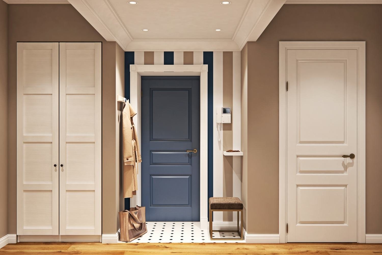 Фотография: Прихожая в стиле Современный, Скандинавский, Квартира, Проект недели, Москва, Подмосковье, Химки, Geometrium, Московская область, Блочный дом, 4 и больше, Более 90 метров, ЭЖК «Эдем» – фото на INMYROOM Фотография: Прихожая в стиле Современный, Скандинавский, Квартира, Проект недели, Москва, Подмосковье, Химки, Geometrium, Московская область, Блочный дом, 4 и больше, Более 90 метров, ЭЖК «Эдем» – фото на INMYROOM