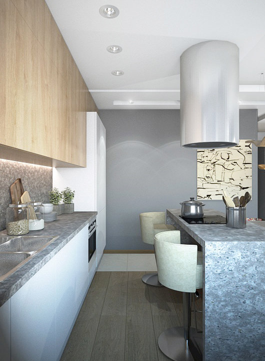 Фото из портфолио Минимализм в цвете – фотографии дизайна интерьеров на INMYROOM