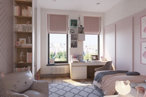 Фото из портфолио Интересный современный – фотографии дизайна интерьеров на INMYROOM