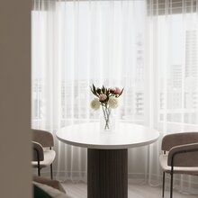 Визуализация интерьера кухни и столовой в стиле минимализм