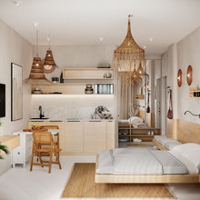 Фото из портфолио Апартаменты с Сочи – фотографии дизайна интерьеров на INMYROOM