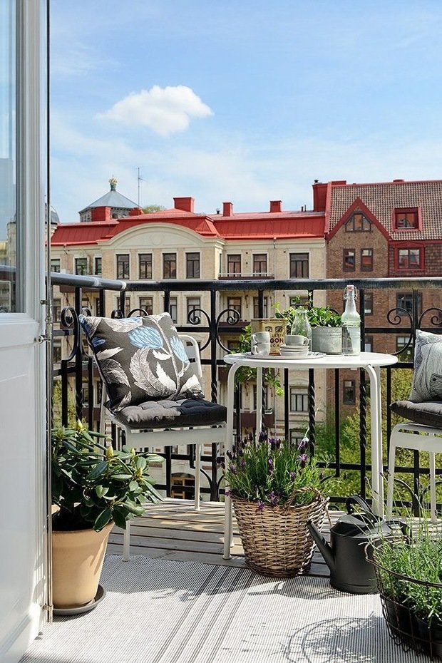 Фотография: Балкон в стиле Прованс и Кантри, Советы, как оформить балкон, идеи для дачи – фото на INMYROOM