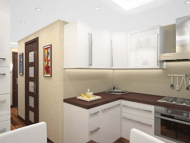 Фото из портфолио Модерн с фиолетовыми акцентами в интерьере – фотографии дизайна интерьеров на INMYROOM