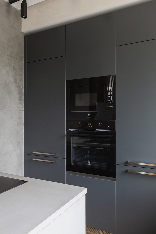 Фотография: Кухня и столовая в стиле Лофт, Прихожая, Гостиная, Спальня, Декор интерьера, Квартира, Студия, 40-60 метров, Мария Полянская – фото на INMYROOM