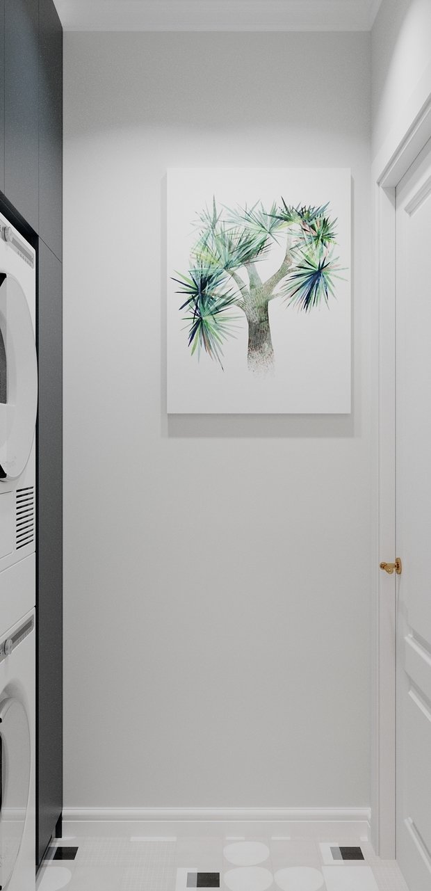 Фотография: Прочее в стиле Современный, Квартира, Проект недели, Москва, 4 и больше, Более 90 метров, Екатерина Третьякова, Tretiakova Interior – фото на INMYROOM