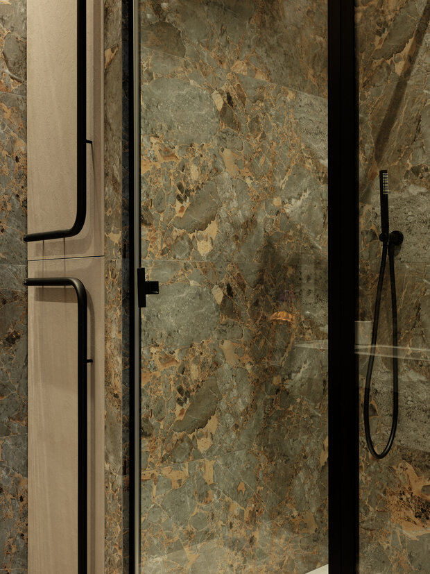 Фотография: Ванная в стиле Современный, Эклектика, Дом, Проект дня, Дом и дача, Блочный дом, 4 и больше, Более 90 метров, Елена Тринитатская, Нижегородская область – фото на INMYROOM