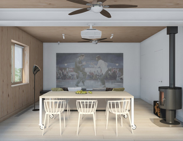 Фото из портфолио Загородный дом Истра – фотографии дизайна интерьеров на INMYROOM