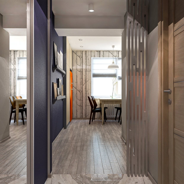 Фото из портфолио LOFT в однокомнатной хрущевке – фотографии дизайна интерьеров на INMYROOM
