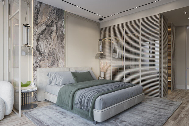 Фото из портфолио Дизайн квартиры в современном стиле  – фотографии дизайна интерьеров на INMYROOM