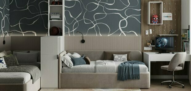 Фотография: Детская в стиле Скандинавский, Современный – фото на INMYROOM