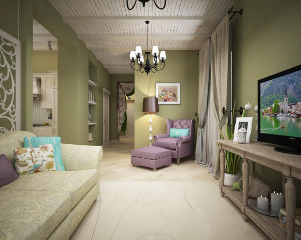 Фото из портфолио Квартира на улице Нагорная, 60 м2 – фотографии дизайна интерьеров на INMYROOM