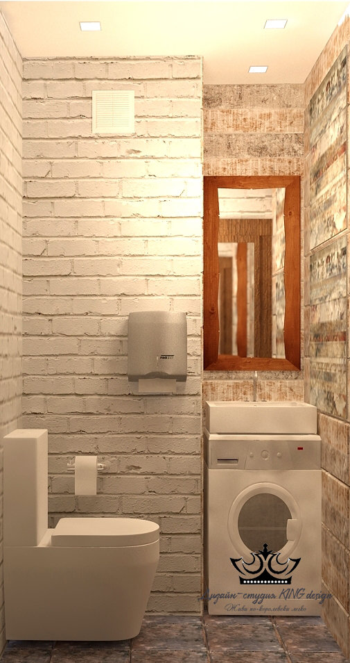 Фото из портфолио Салон красоты в стиле ЛОФТ – фотографии дизайна интерьеров на INMYROOM
