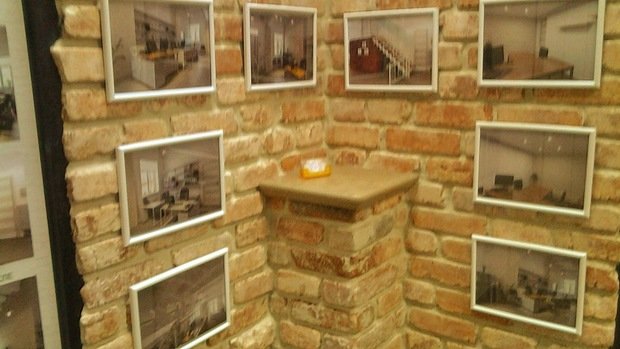 Фото из портфолио #Lofter Плитка из старинного кирпича – фотографии дизайна интерьеров на InMyRoom.ru