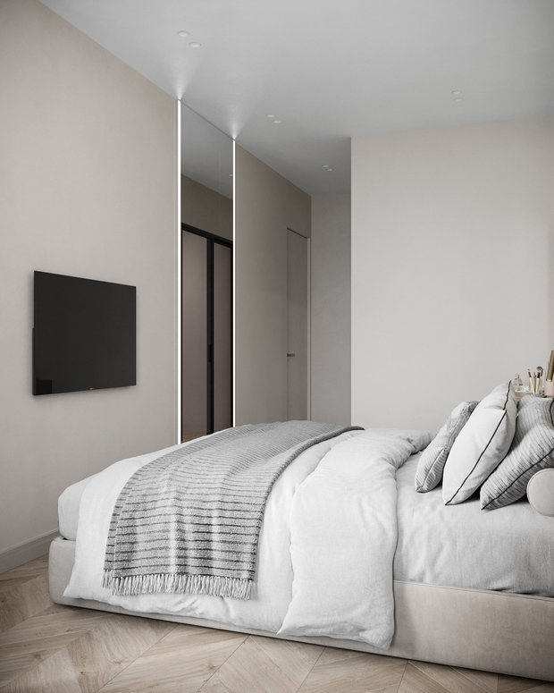 Фото из портфолио Квартира 62м2 для девушки ЖК Onyx Deluxe – фотографии дизайна интерьеров на INMYROOM