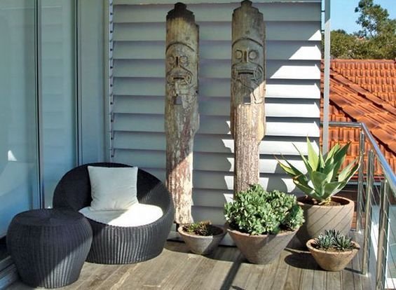 Фотография: Балкон в стиле Эко, Декор интерьера, Квартира, Интерьер комнат – фото на INMYROOM