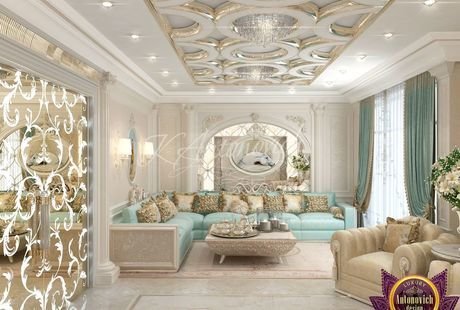 Interior design majlis of Katrina Antonovich