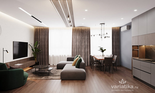 Фото из портфолио 108_silver – фотографии дизайна интерьеров на INMYROOM