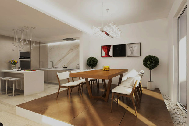 Фото из портфолио Квартира в ЖК "Кунцево", 160 м2 – фотографии дизайна интерьеров на INMYROOM