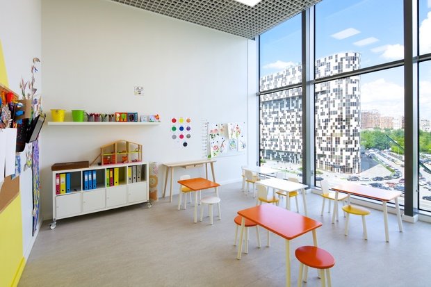 Фото из портфолио Детский цент. Кабинет желтый. – фотографии дизайна интерьеров на INMYROOM