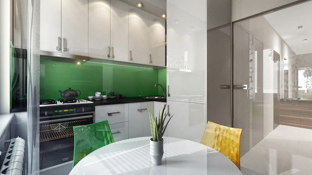 Фото из портфолио Квартира в Сокольниках – фотографии дизайна интерьеров на INMYROOM