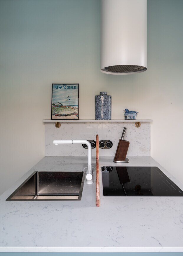 Фотография: Кухня и столовая в стиле Современный, Восточный, Эклектика, Винтажный, Квартира, Проект дня, Ростов-на-Дону, Кирпичный дом, 3 комнаты, 60-90 метров, Светлана Андреева-Щепетева – фото на INMYROOM