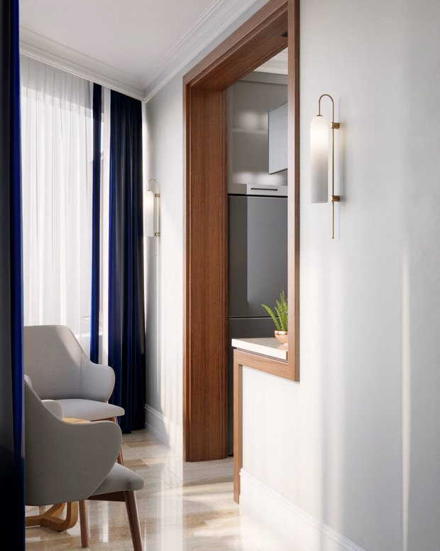 Фото из портфолио Двушка в стиле неоклассика – фотографии дизайна интерьеров на INMYROOM