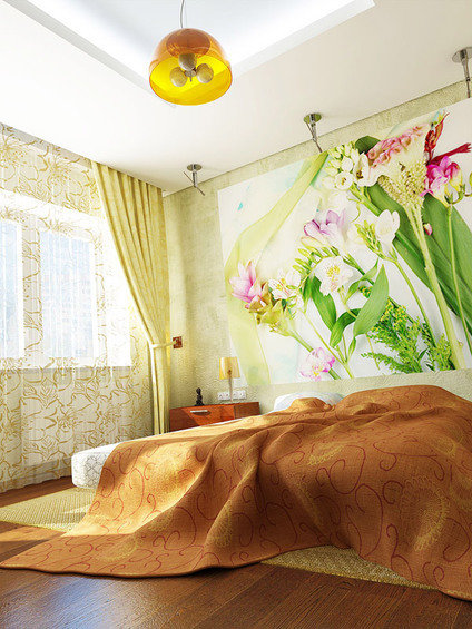 Фотография: Спальня в стиле Современный, Декор интерьера, Интерьер комнат, Хрущевка – фото на INMYROOM