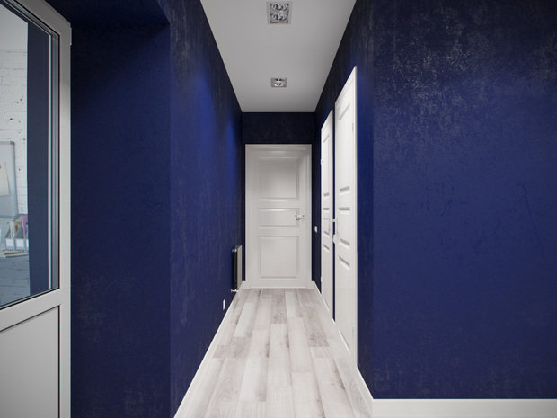 Фото из портфолио Квартира Blue – фотографии дизайна интерьеров на INMYROOM
