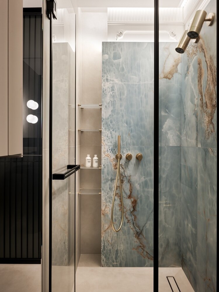 Фотография: Ванная в стиле Современный, Квартира, Проект дня, Москва, Монолитный дом, 3 комнаты, 60-90 метров, JTRoom, Юлия Тазулах – фото на INMYROOM Фотография: Ванная в стиле Современный, Квартира, Проект дня, Москва, Монолитный дом, 3 комнаты, 60-90 метров, JTRoom, Юлия Тазулах – фото на INMYROOM