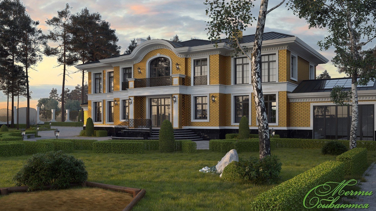 Фото из портфолио Двухэтажный особняк в неоклассическом стиле – фотографии дизайна интерьеров на INMYROOM Фото из портфолио Двухэтажный особняк в неоклассическом стиле – фотографии дизайна интерьеров на INMYROOM