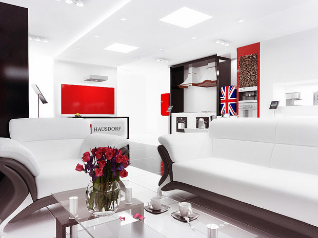 Фото из портфолио Шоу-рум Hausdorff в ТЦ Времена года.Москва – фотографии дизайна интерьеров на INMYROOM