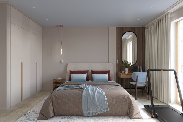 Фото из портфолио Коммунарка, ЖК Эдальго 54м – фотографии дизайна интерьеров на INMYROOM