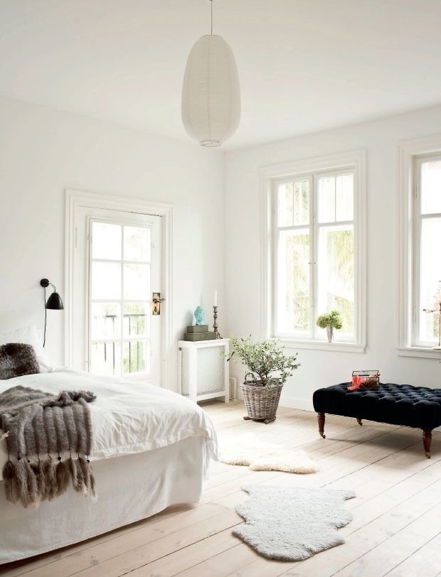 Фотография: Спальня в стиле Скандинавский, Дизайн интерьера – фото на INMYROOM