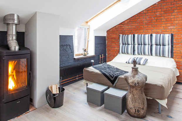 Фото из портфолио Лофт в Даниловской Мануфактуре – фотографии дизайна интерьеров на INMYROOM