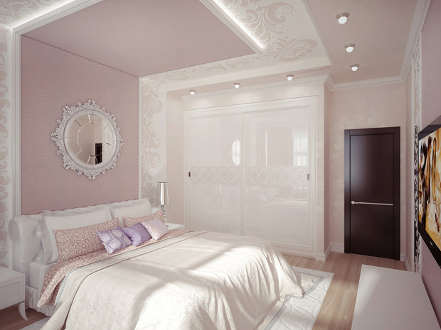Фото из портфолио Спальня Нежность – фотографии дизайна интерьеров на INMYROOM