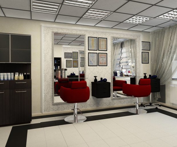 Фото из портфолио Редизайн салона красоты – фотографии дизайна интерьеров на INMYROOM