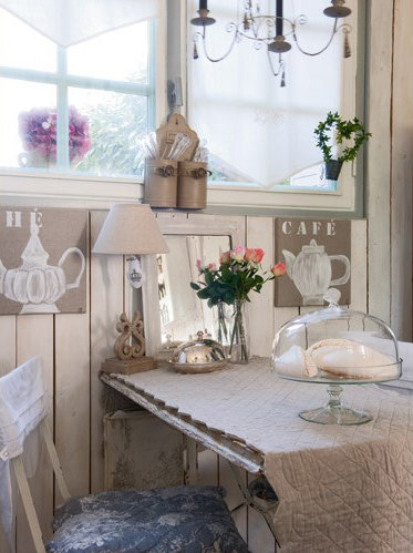Фотография: Аксессуары в стиле Прованс и Кантри, Дом, Цвет в интерьере, Дома и квартиры, Прованс, Бежевый – фото на INMYROOM