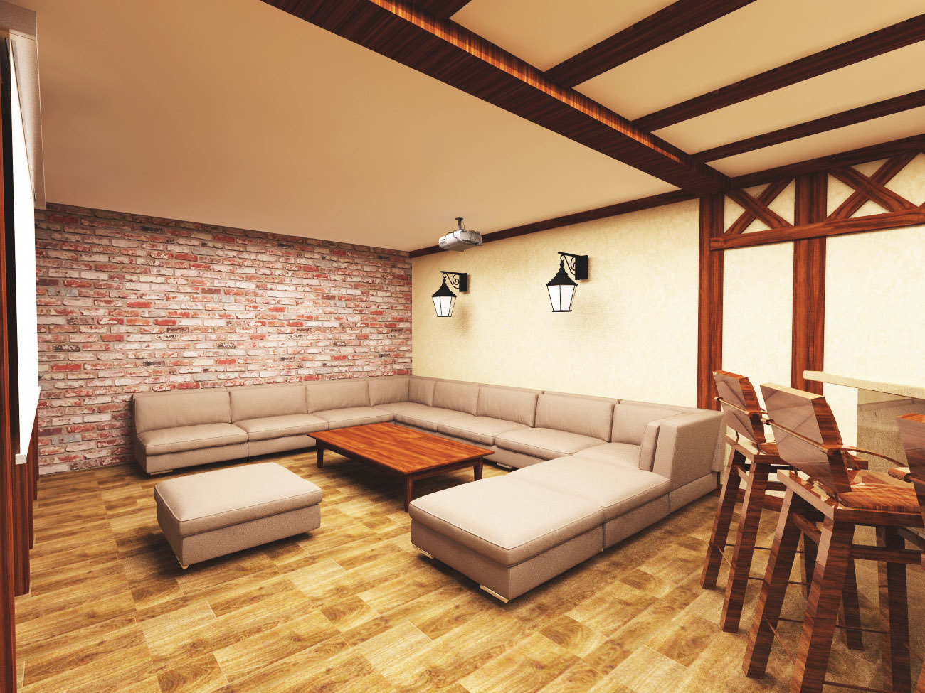 Фото из портфолио проект загородного дома – фотографии дизайна интерьеров на INMYROOM Фото из портфолио проект загородного дома – фотографии дизайна интерьеров на INMYROOM