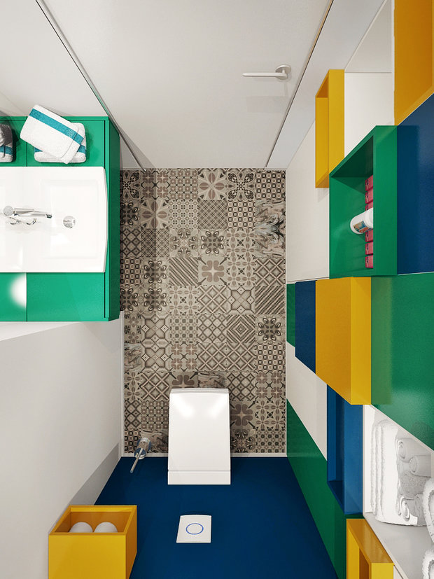 Фотография: Ванная в стиле Современный – фото на INMYROOM