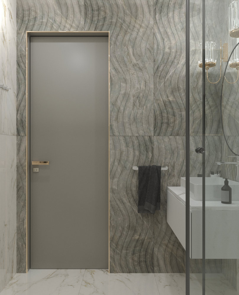 Фотография: Ванная в стиле Современный, Квартира, Проект недели, Москва, 4 и больше, Более 90 метров, MR.BURO – фото на INMYROOM