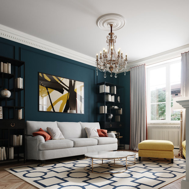 Фото из портфолио ПРОСПЕКТ МИРА – фотографии дизайна интерьеров на INMYROOM